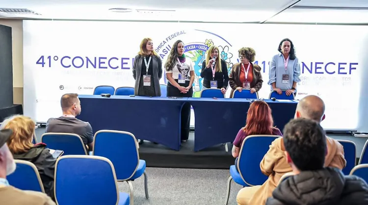 41º Conecef é aberto com Manifesto de Tolerância Zero à Violência e ao Assédio