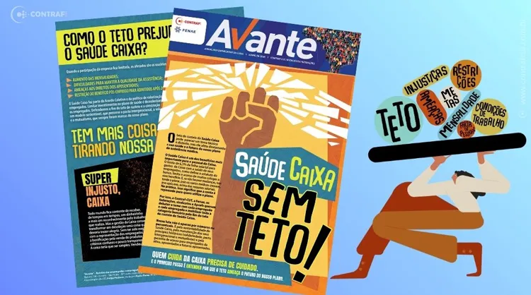 Empregados protestam nesta terça (9) em defesa do Saúde Caixa e por melhorias das condições de trabalho
