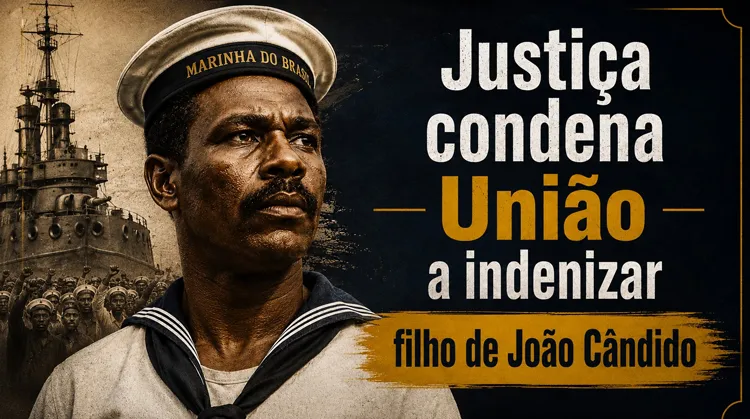 Justiça condena União a indenizar filho de João Cândido por ataques à memória do líder da Revolta da Chibata