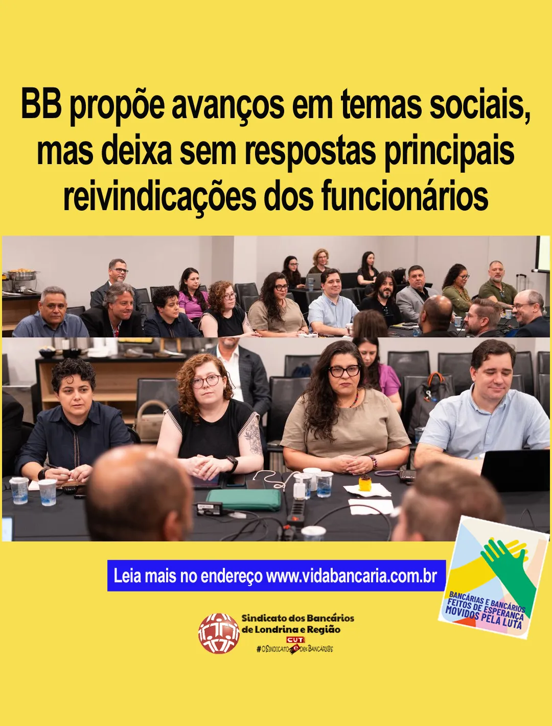BB propõe avanços em temas sociais, mas deixa sem respostas principais reivindicações dos funcionários