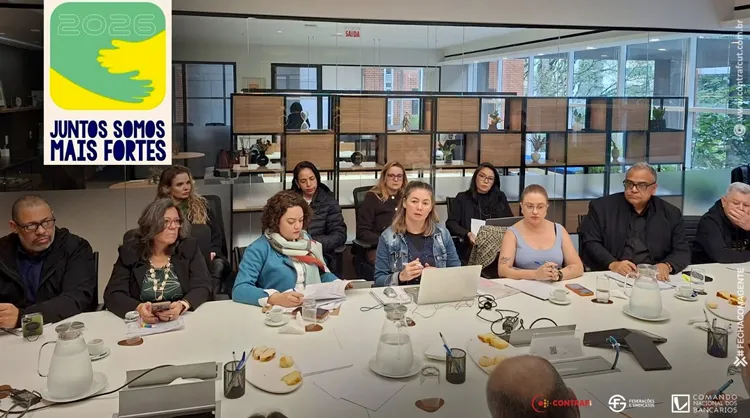 Financiários iniciam negociação da Campanha 2026 com debate sobre reivindicações prioritárias